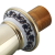 Bateria Umywalkowa Retro Ceramiczna